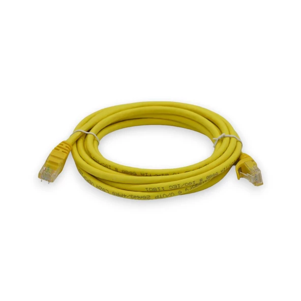 PATCH CORD UTP CAT6 3 MT YELLOW - Resim 4