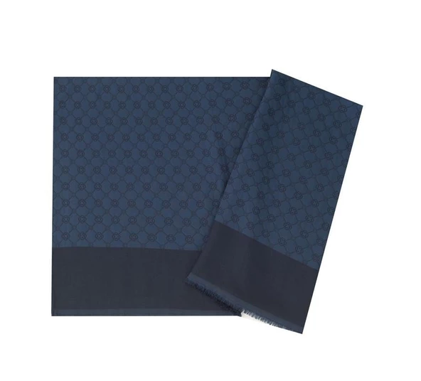 AKER ELEGANCE MONOGRAM ŞAL 1090100 - Resim 5