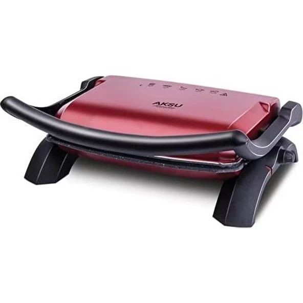 Aksu T28 Tostadoy Çıkartılabilir Plaka Alüminyum 1800 W 6 Dilim Tost Makinesi ürün görseli 1