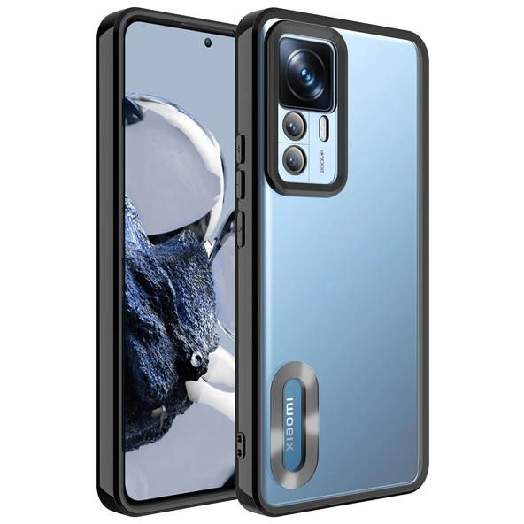 Xiaomi Mi 12T Kılıf Kamera Korumalı Logo Gösteren Omega Kapak kılıf ürün görseli 1