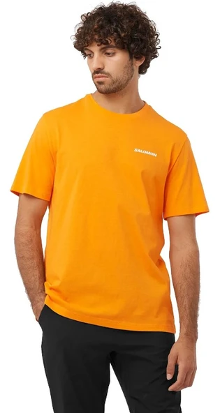Salomon LC2219 Graphic Perf SS Tee Tişört Erkek T-Shirt ürün görseli 1