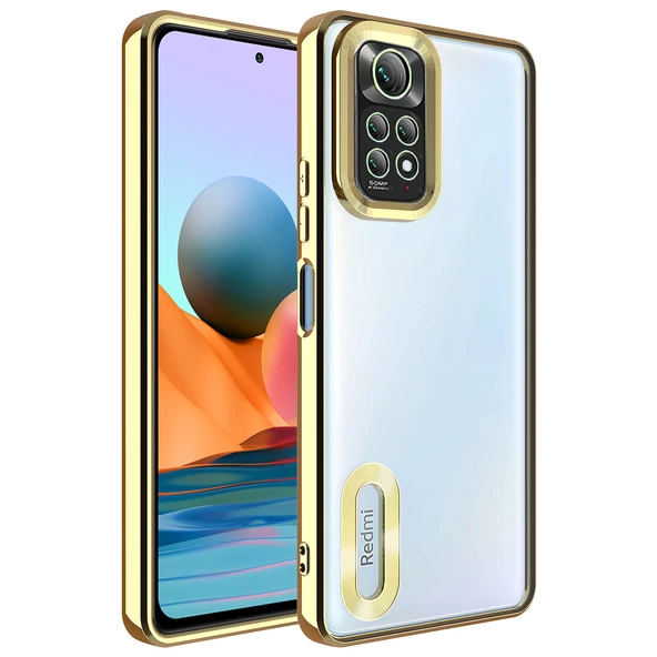 Xiaomi Redmi Note 11 Global Kılıf Kamera Korumalı Logo Gösteren Omega Kapak ürün görseli 1