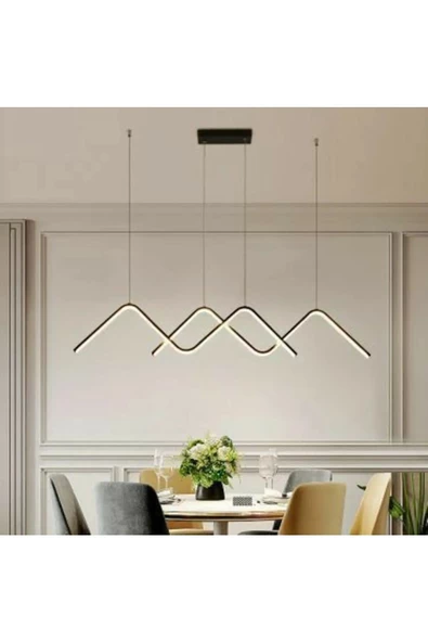 Ilgaz / Sarkıt Avize / 120 cm / Antrasit Gövde / 3 Renk Işık / 3 Yıl Garanti ürün görseli 1