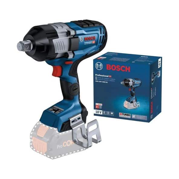 Bosch Professional GDS 18V-1600 HC Aküsüz Darbeli Somun Sıkma Makinesi 06019M1000 ürün görseli 1