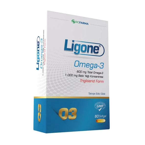 Ligone Omega 3 60 Kapsül ürün görseli 1