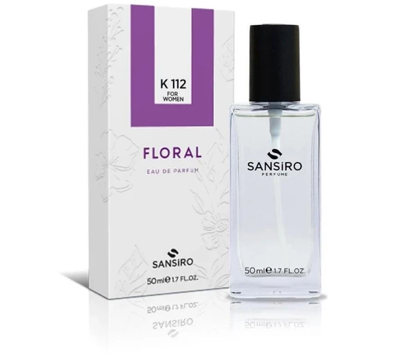 Sansiro K 112 Bayan Kadın Parfüm 50 ml Kalıcı Koku Edp ürün görseli 1