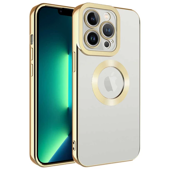 iPhone 12 Pro Kılıf Kamera Korumalı Logo Gösteren Omega Kapak ürün görseli 1