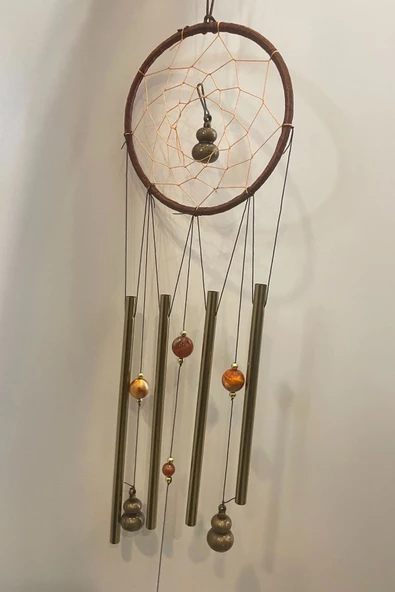 Deprem Zili Çanı Duvar Rüzgar Çanı Zili Feng Shui Ejderha Yılı Metal Wu Lou Kabak Dream Catcher Budha Buda Objeli ürün görseli 1