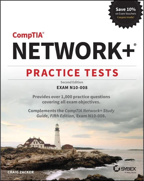 CompTIA Network+ Practice Tests: Exam N10-008 2nd by Craig Zacker ürün görseli 1