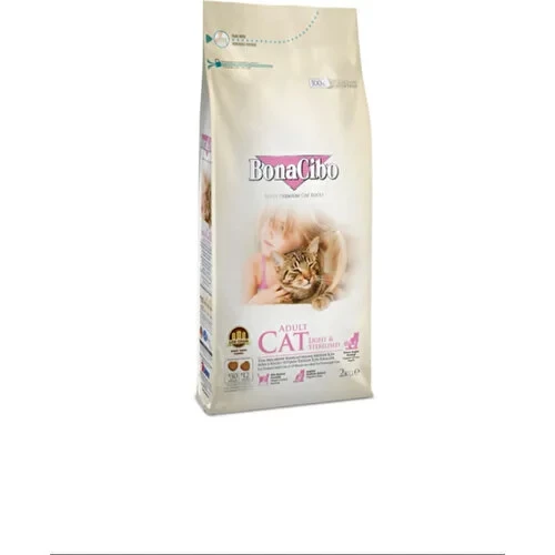 BonaCibo Kısırlaşlaştırılmış Kedi Maması Light Sterilised Kısır Kedi Maması 2 kg ürün görseli 1