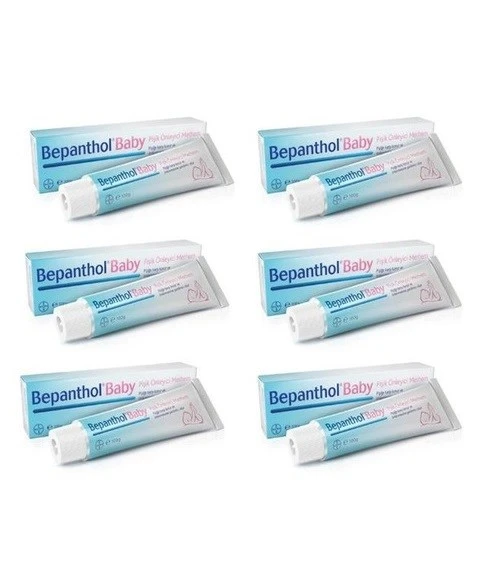 Bepanthol Baby Pişik Kremi 100 gr 6 Adet ürün görseli 1