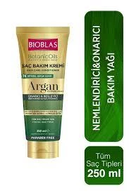 Bioblas Botanic Oils Argan Yağlı Saç Bakım Kremi 250 Ml ürün görseli 1