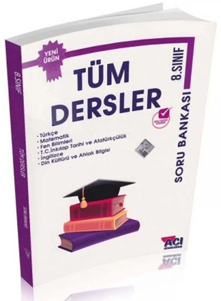 8. Sınıf LGS Tüm Dersler Soru Bankası Açı Yayınları ürün görseli 1