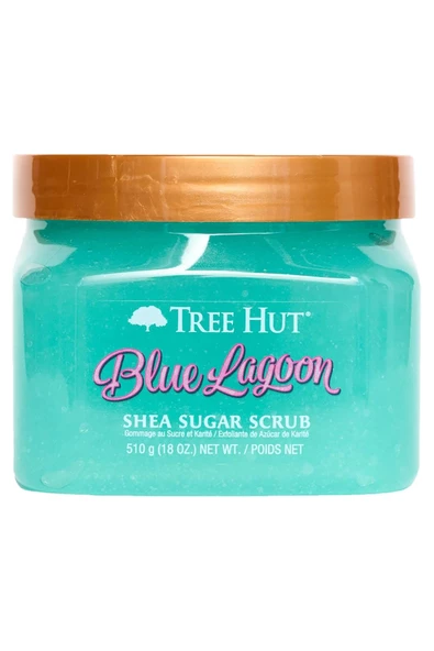 Tree Hut Blue Lagon Shea Sugar Scrub Vücut Peelingi 510GR ürün görseli 1