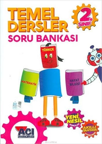 2. Sınıf Temel Dersler Soru Bankası Açı Yayınları ürün görseli 1
