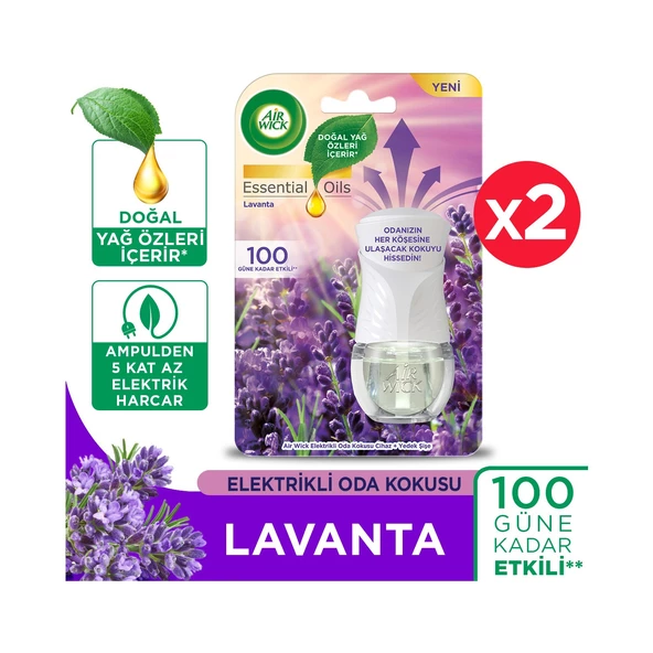 Air Wick Air Wick Elektrikli Oda Kokusu Kit (Cihaz+Yedek Lavanta) x 2 Adet ürün görseli 1