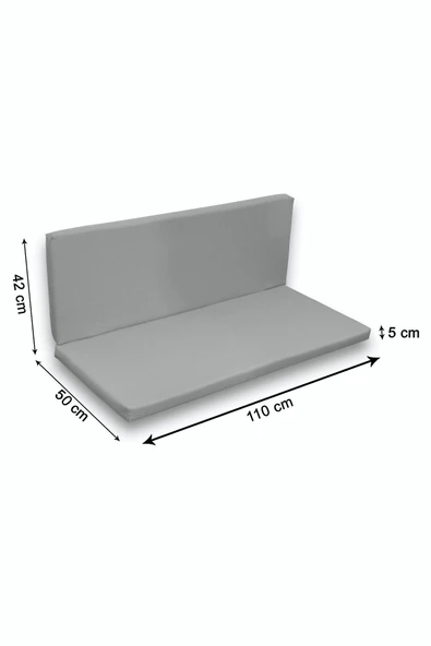 EVOKE   Arkalıklı Bank Minderi 110x50x5cm - Resim 4