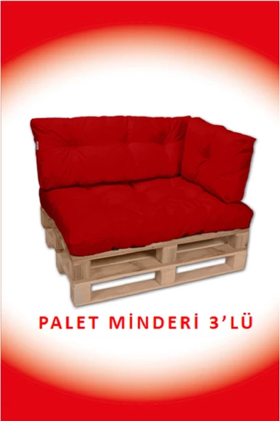 EVOKE   Dış Ve Iç Mekan Palet Bahçe Balkon Havuz Başı Yer Minderi Koltuk Minderi Takımı ürün görseli 1