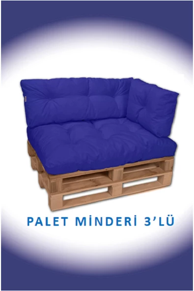 EVOKE   Dış Ve Iç Mekan Palet Bahçe Balkon Havuz Başı Yer Minderi Koltuk Minderi Takımı ürün görseli 1
