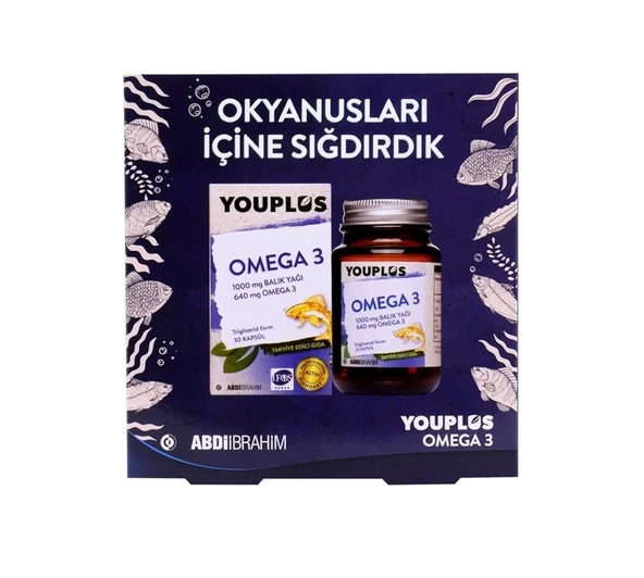 Youplus Omega 3 30+30 Kapsül - Avantaj Paketi - Resim 2