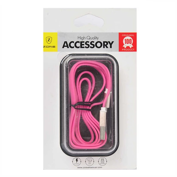 iPhone  High Speed Lightning Usb Kablo - Resim 4