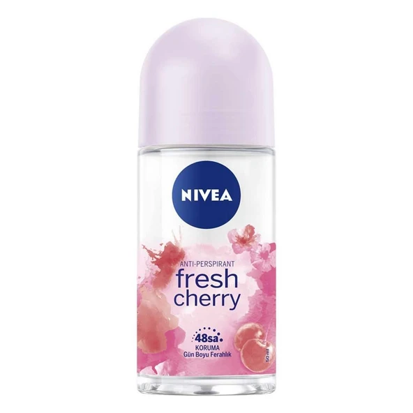 Nıvea Deo Roll-On Women Fresh Cherry 50ml ürün görseli 1
