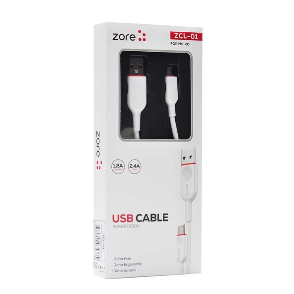 ZCL-01 Micro Usb Kablo - Resim 2