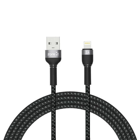 Shira Serisi Lightning Usb Kablo 2 Metre iPhone - Resim 2