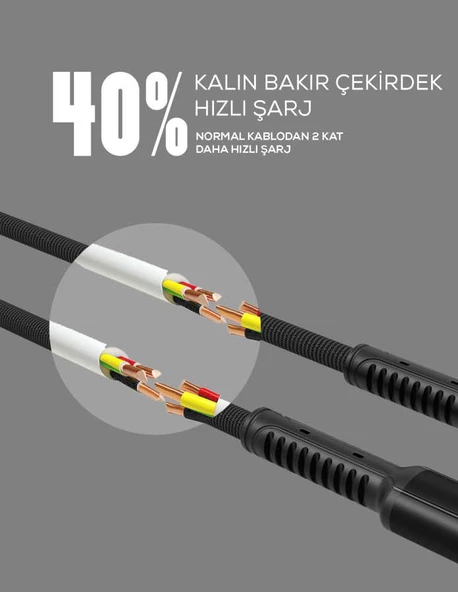 LS63 Lightning Usb Kablo iPhone - Resim 7