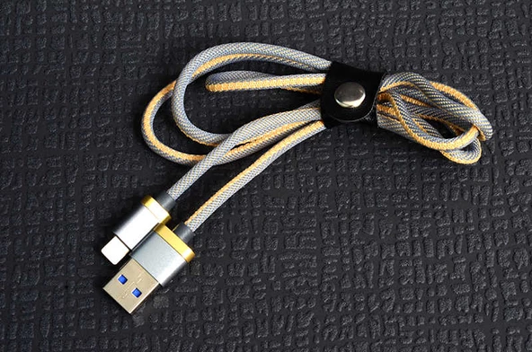 Poro Lightning Usb Kablo 1M iPhone - Resim 2
