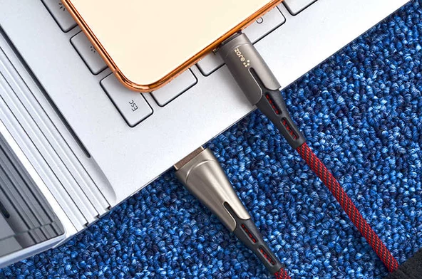 Lightning Focus Usb Kablo iPhone - Resim 5