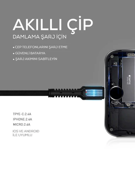 LS63 Type-C Usb Kablo - Resim 10