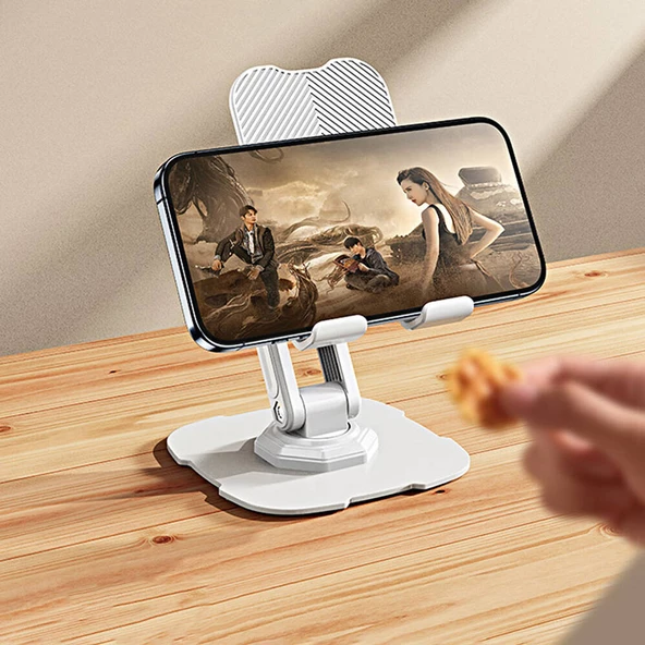 L23 Dönebilen Başlıklı Telefon Ve Tablet Standı - Resim 7