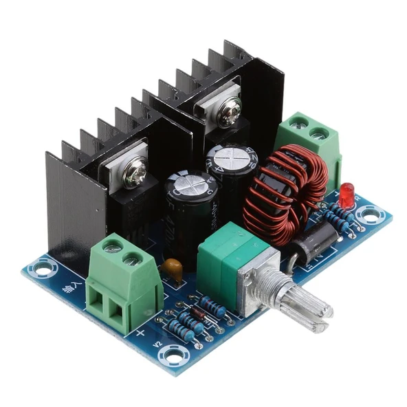 XL4016 Potlu Ayarlanabilir 8A Güç Kaynağı Voltaj Düşürücü XH-M401 ürün görseli 1