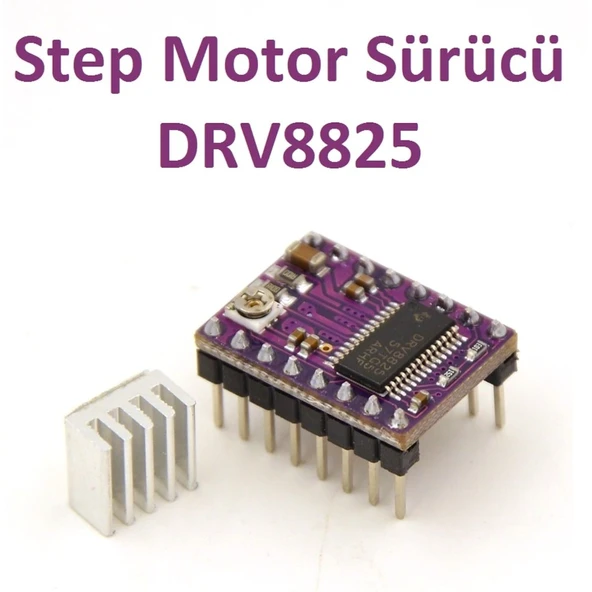 Arduino Step Motor Sürücü DRV8825 Devresi Ramps 3D Yazıcı Printer ürün görseli 1