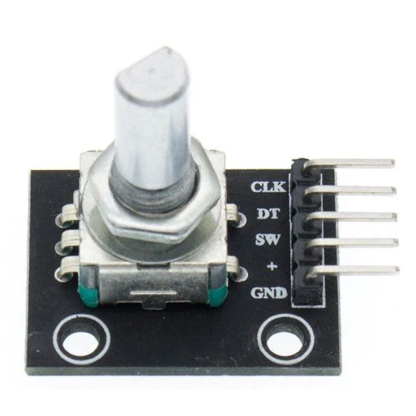 Rotary Encoder Modülü Arduino KY-040 HW-040 Modül - Resim 4
