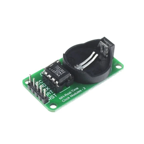 DS1302 Gerçek Zamanlı Saat ( RTC ) Modülü - Real Time Clock ürün görseli 1