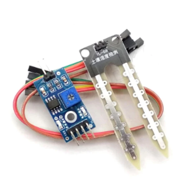 Arduino Toprak Nem Algılama Sensörü Sensor, Soil Moisture Sensör - Resim 3