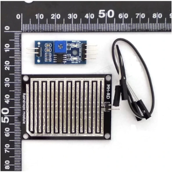 Arduino Yağmur Sensörü - Rain Sensör, Modül - Resim 2