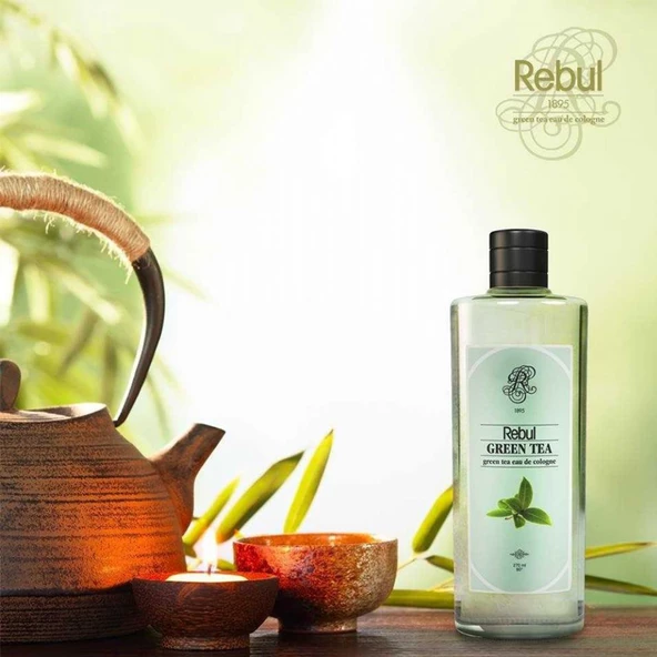 Rebul Green Tea 250 ml Kolonya - Resim 4