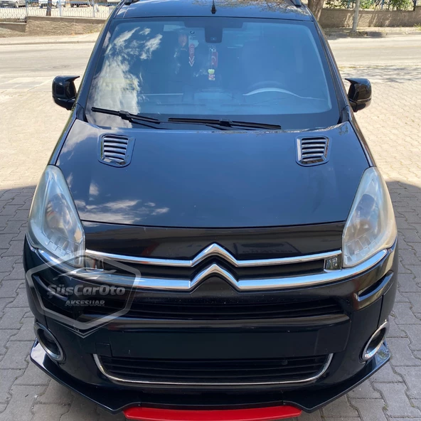 Citroen Berlingo Mk2 2012-2019 Uyumlu Batman Yarasa Ayna Kapağı Piano Black ABS Plastik Sağ Sol Takım ürün görseli 1