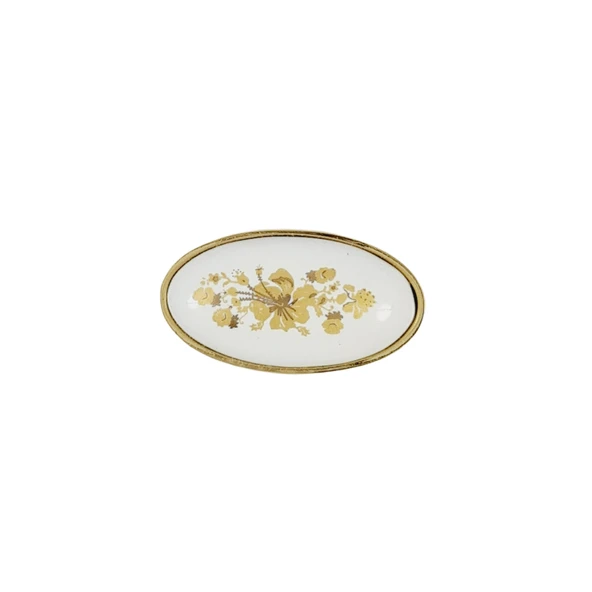 GUISTI Gold Desenli 32 mm Düğme Kulp ( 5 ADET ) ürün görseli 1