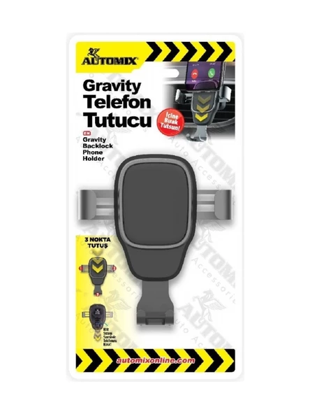 AUTOMİX GRAVİTY TELEFON TUTUCU ürün görseli 1