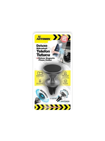AUTOMİX DELUXE MIKNATISLI TELEFON TUTUCU ürün görseli 1