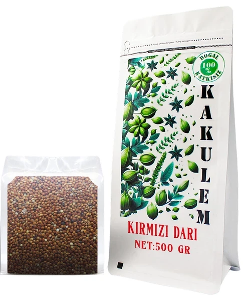 KAKULEM SERTİFİKALI Kırmızı Darı Dal Darı 500 GR ürün görseli 1