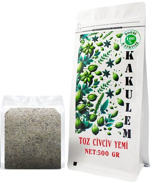 KAKULEM SERTİFİKALI Bıldırcın Ördek Tavuk Toz Civciv Yemi 500 GR ürün görseli 1