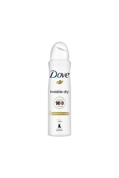 Dove Kadın Deodorant Invisible Dry 150 Ml 100 colors ürün görseli 1