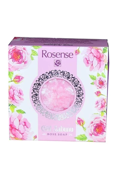 Rosense Sabunu 100 g Gül Desenli - Resim 2