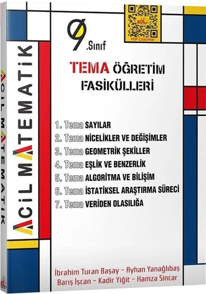 Acil Yayınları 9. Sınıf Acil Matematik Tema Öğretim Fasikülleri ürün görseli 1