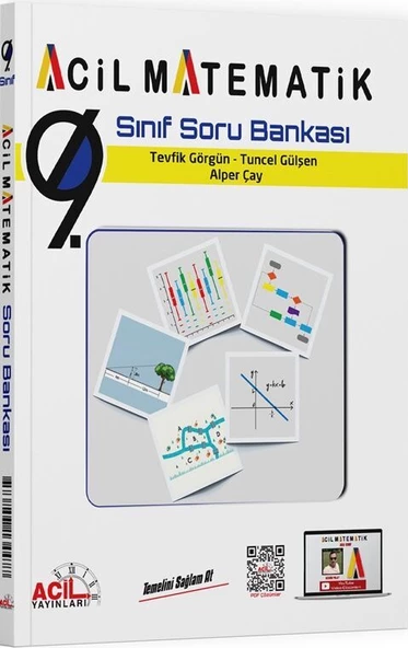 Acil Yayınları 9. Sınıf Acil Matematik Soru Bankası ürün görseli 1